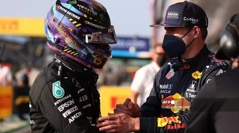 Hamilton y Verstappen - Fórmula 1