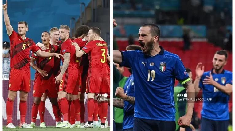 Bélgica vs Italia; Eurocopa 2021