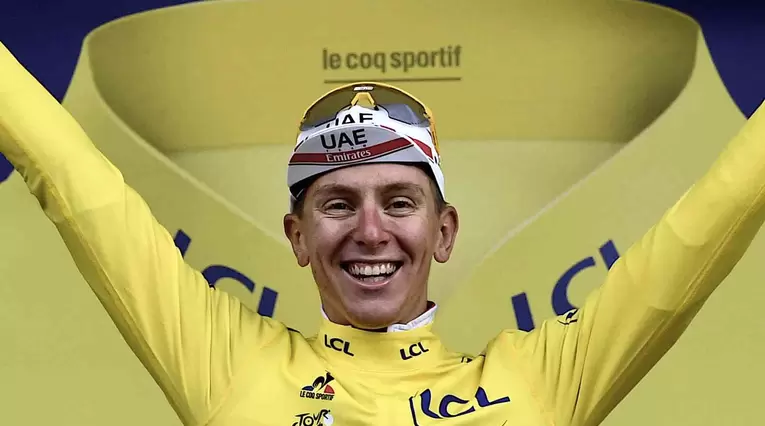 Pogacar, líder del Tour de Francia