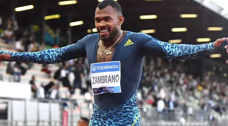 Anthony Zambrano, atleta colombiano