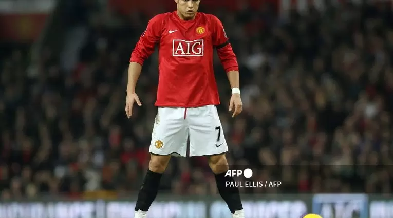 Cristiano Ronaldo, futbolista de Manchester United