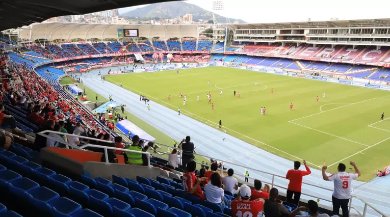 Al encuentro futbolero entre Amércica y Once Caldas, ingresaron unas 6.700 personas al estadio.