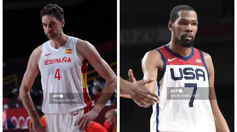 España vs Estados Unidos - baloncesto