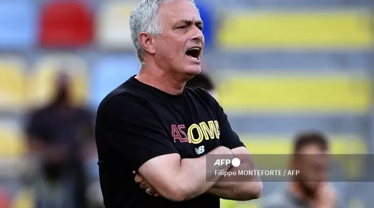 José Mourinho, técnico Roma