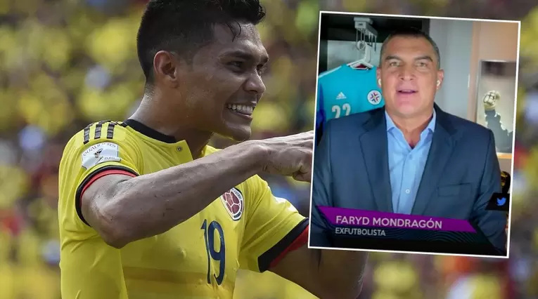 Faryd Mondragón, Teófilo Gutiérrez, Selección Colombia