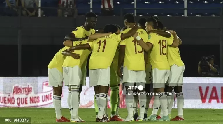 Selección Colombia vs Paraguay