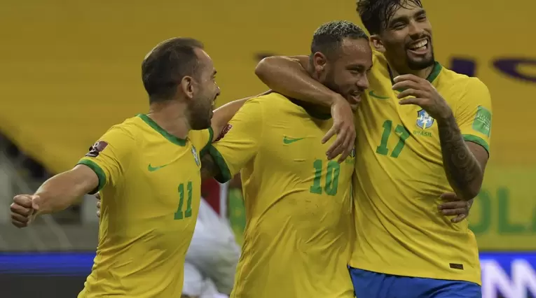 Neymar, Brasil, Eliminatorias Qatar 2022