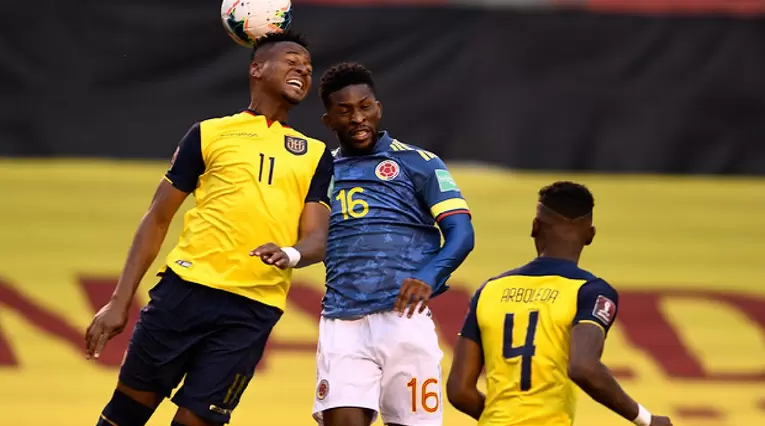 Ecuador vs Colombia, Eliminatoria