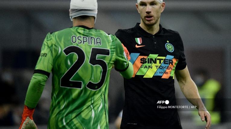 Inter vs Napoli 2021-II; David Ospina