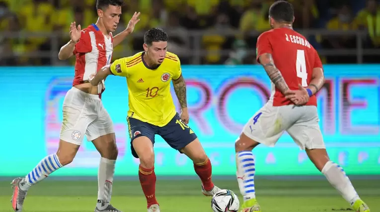 Colombia Vs Paraguay - Eliminatoria a Qatar 2022