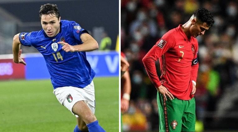 Italia y Portugal, Eliminatorias