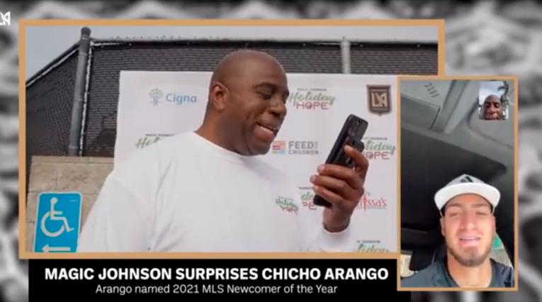 Magic Johnson, Chicho Arango, MLS
