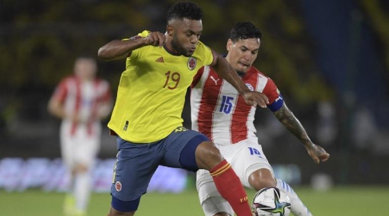 Selección Colombia vs Paraguay, Eliminatorias