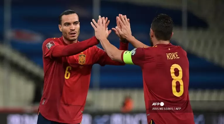 Selección de España, Eliminatorias a Qatar