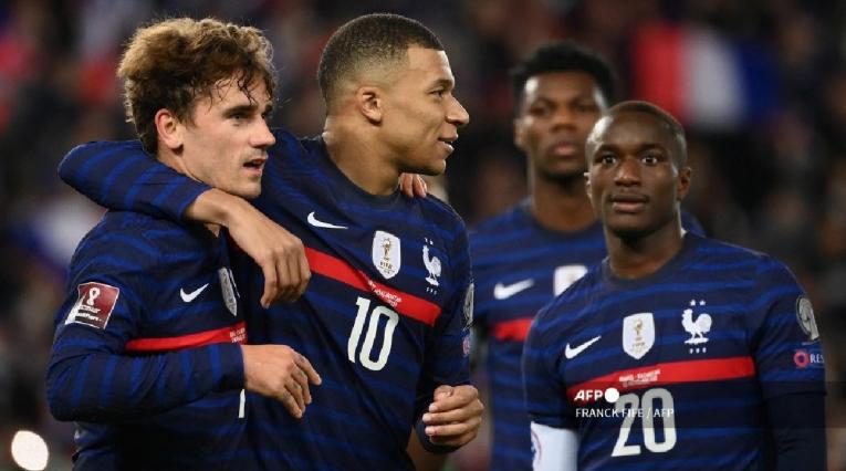 Selección Francia en la Eliminatoria a Qatar