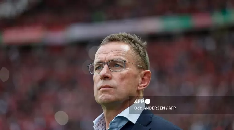 Ralf Rangnick, entrenador del Manchester United