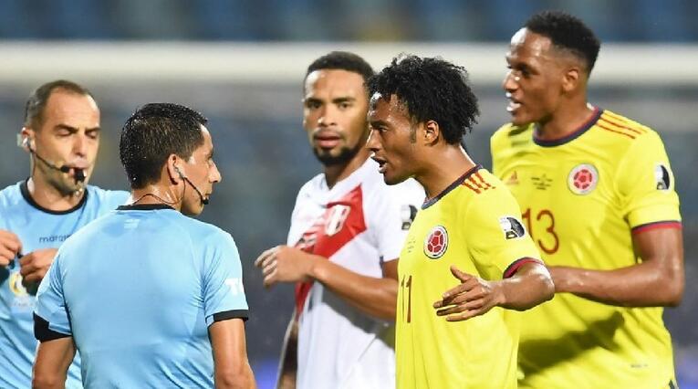 Colombia vs Perú, Copa América