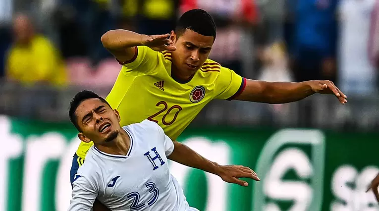 Selección Colombia vs Honduras, Stiven Vega