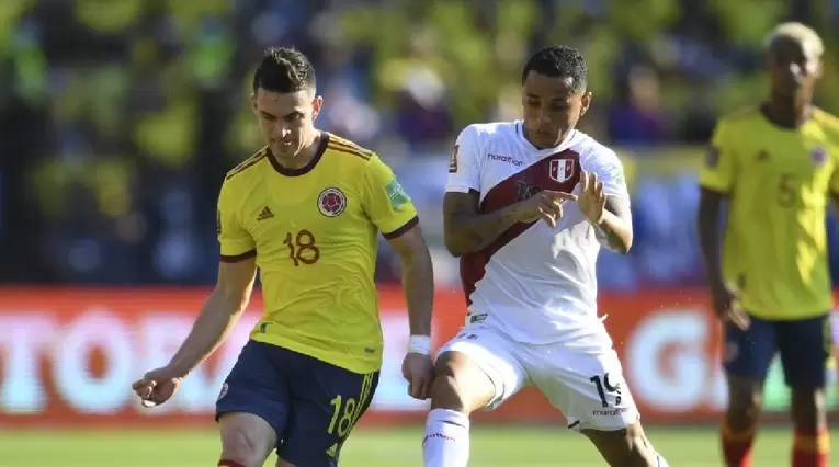 Selección Colombia vs Perú