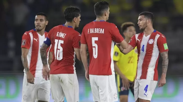 Selección Paraguay vs Colombia