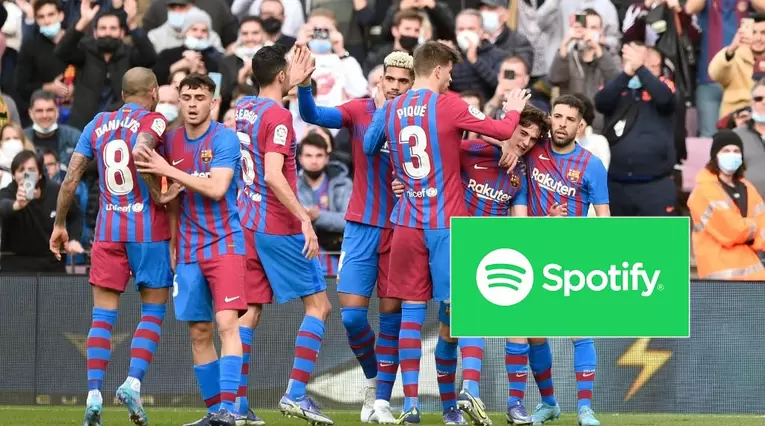 Spotify será el nuevo patrocinador del Barcelona FC