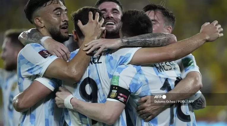 Argentina en su empate ante Ecuador, en el cierre de las Eliminatorias.