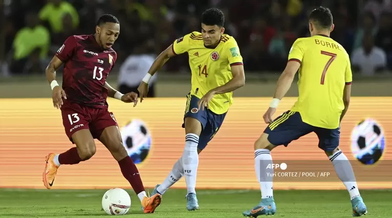 Venezuela vs Colombia en la última fecha de la Eliminatoria a Qatar 2022.
