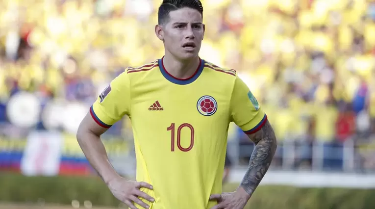 James Rodríguez en la Selección Colombia