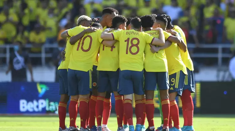 Colombia actualmente es séptima en las Eliminatorias a Qatar 2022