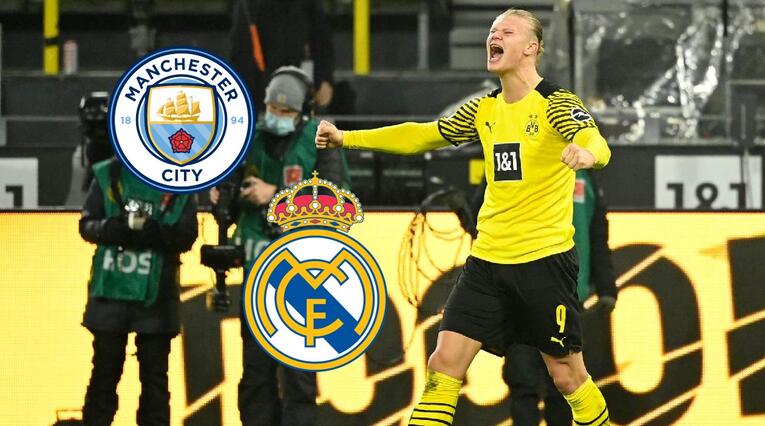 Haaland, Manchester City y Real Madrid