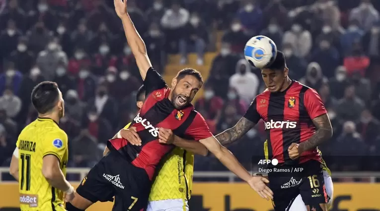 Melgar en su partido contra Cienciano por Copa Sudamericana.