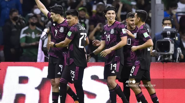 México en su último partido de eliminatoria para Qatar 2022.