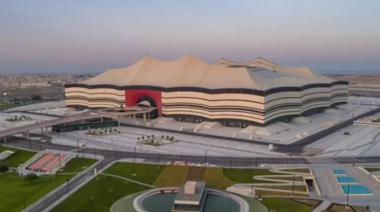 Estadio AL Bayt, sede del partido inaugural de Qatar 2022.