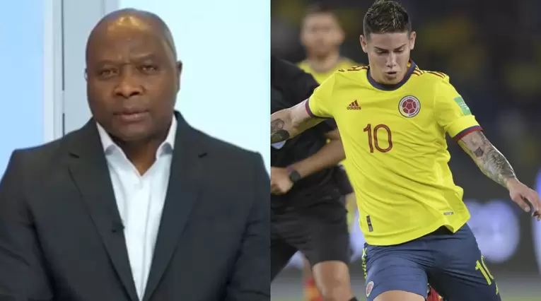 Freddy Rincón, James Rodríguez, Selección Colombia