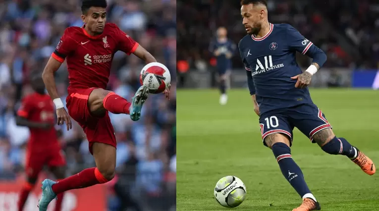 La comparación entre Luis Díaz y Neymar.