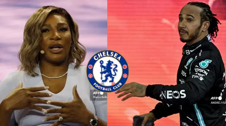 Lewis Hamilton y Serena Williams, interesados en ser accionistas del Chelsea.