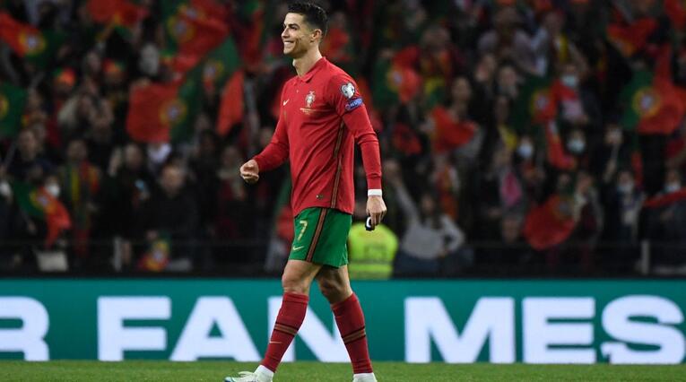 Cristiano Ronaldo, luego de la clasificación de Portugal al Mundial Qatar 2022.