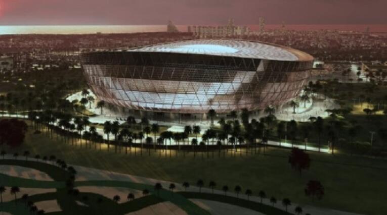 Estadio de Lusail (Qatar), sede de la final de la Copa del Mundo.