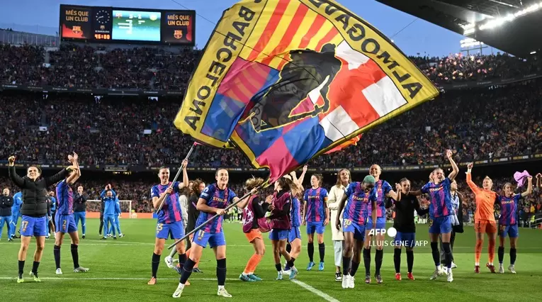 Barcelona Femenino en la Champions League 2022