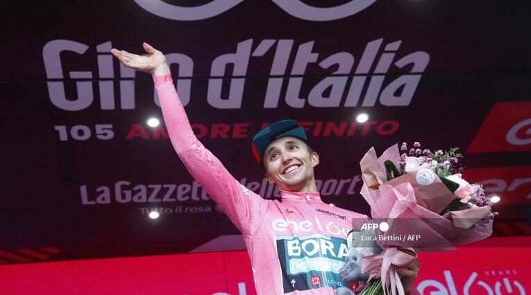 Jai Hindley - líder del Giro de Italia 2022