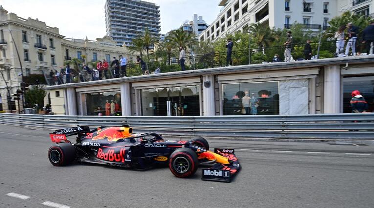 Max Verstappen en el Gran Premio de Mónaco de 2021