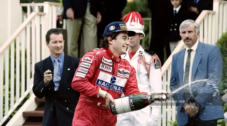 Ayrton Senna, ganador GP de Mónaco 1993