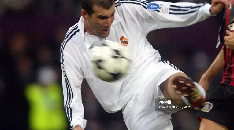 Zidane, final de Champions League 2002.