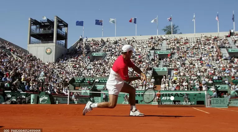 Fabrice Santoro vs Arnaud Clement, Roland Garros 2004