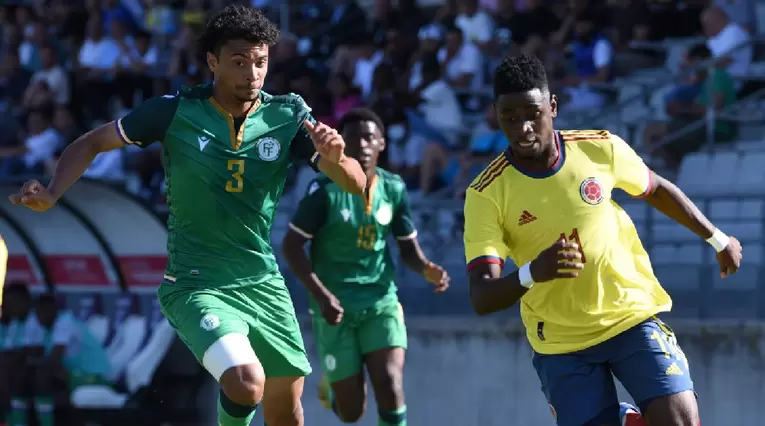 Colombia vs Comoras, Esperanzas de Toulon