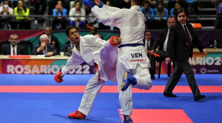 Santiago Ospina, Juegos Suramericanos de la Juventud 2022, Karate