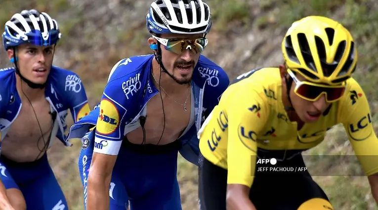 Egan Bernal y Alaphilippe - Tour de Francia 2019