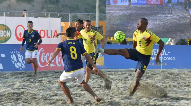 Colombia vs Ecuador Fútbol Playa