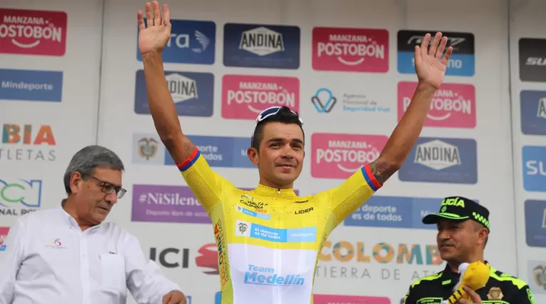 Fabio Duarte, campeón de la Vuelta a Colombia 2022