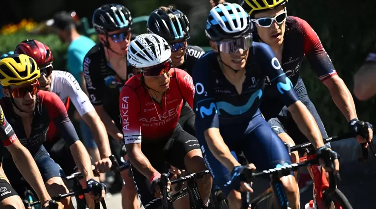 Nairo Quintana en la etapa 9 del Tour de Francia 2022